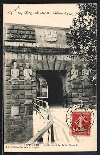 AK Perpignan, Porte d`entrée de la Citadelle