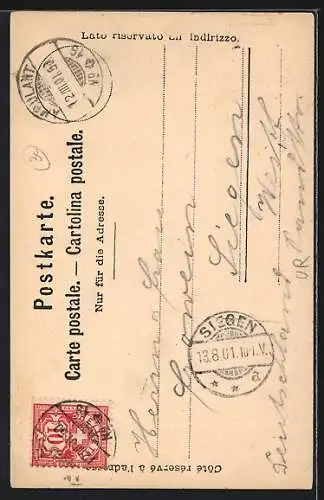 AK Goeschenen, Gotthardbahn