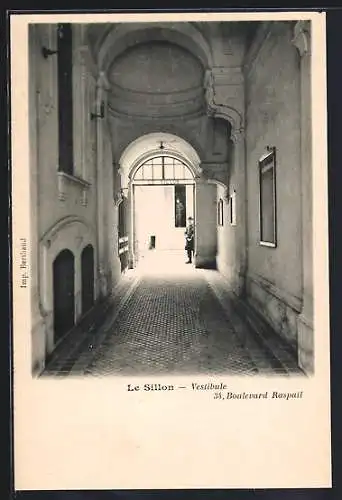 AK Paris, le vestibule du Sillon au boulevard Raspail
