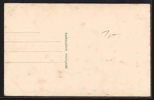 AK 1. April, Fische und Blumen in einem Korb