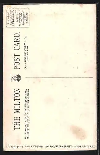 AK Vice-Admiral Lord Nelson, Uniform mit Orden und Kapitänshut, K. B. 1798