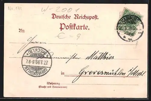 AK Hamburg-Altona, Rathaus mit Siegesdenkmal und Vorplatz
