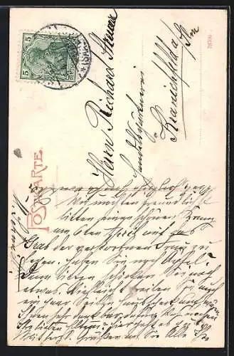 AK Saalfeld a. S., Rathaus und Rathskeller