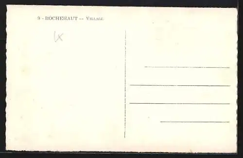 AK Rochehaut, Village