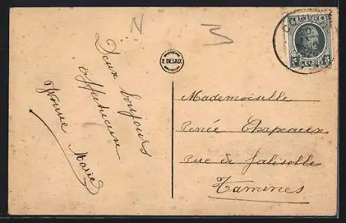 AK Couvin, Monument des Combattanis