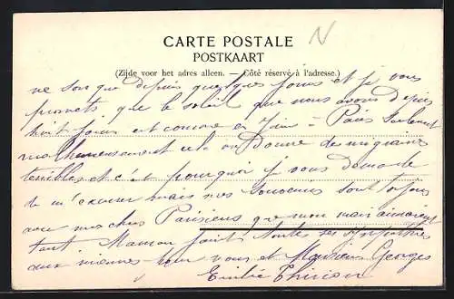 AK Dinant, Chateau des Roches facade