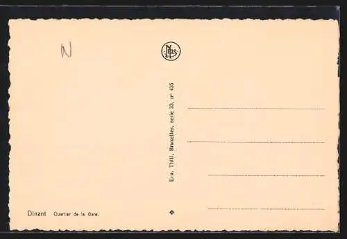 AK Dinant, Quartier de la Gare