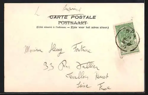 AK Spa, Rue de la Sauvenière, Strassenpartie