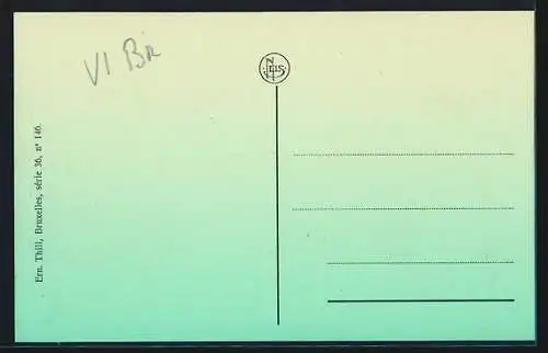 AK Louvain, Entrée de al rue de Malines, Strassenpartie