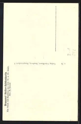 AK Bamberg, Brauerei Heller-Schlenkerla von M. Graser