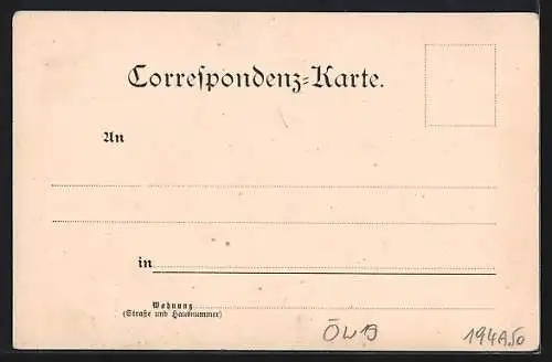 AK Wien, Gasthaus und Kirche auf dem Leopoldsberg, Totalansicht