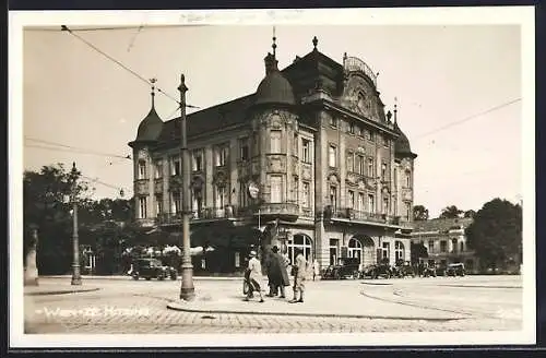 AK Wien, Hietzing, Hotel-Pension Schönbrunn