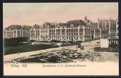 AK Wien-Baumgarten, K. k. Landwehr-Kaserne