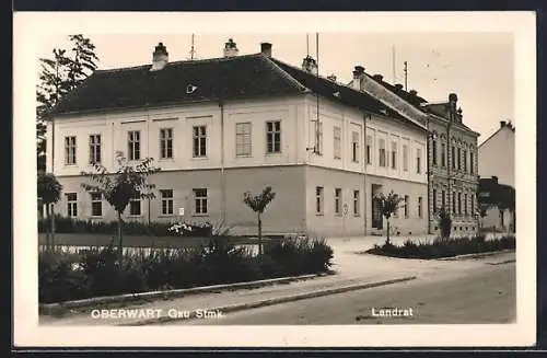 AK Oberwart /Stmk., Ansicht vom Landratsamt