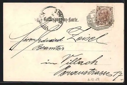 AK Wien, Breitensee, St. Josephs-Kinder-Asyl in der Nuss-Allee