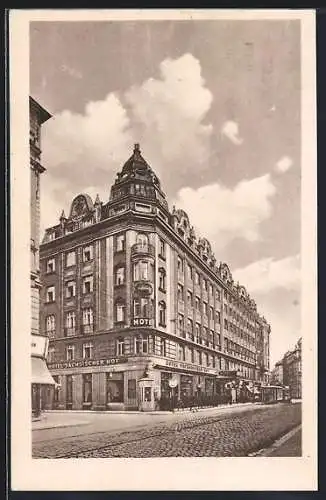 AK Wien, Hotel Sächsischer Hof, Taborstrasse 46a