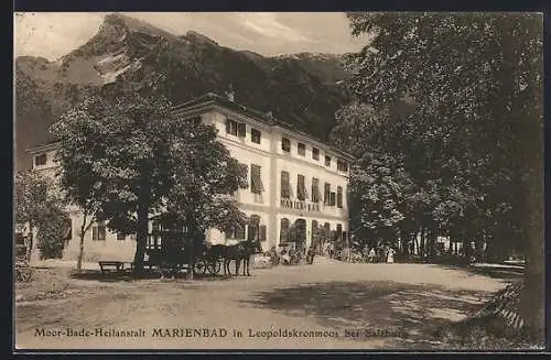 AK Salzburg, Leopoldskronmoos, Moor-Bade-Heilanstalt Marienbad