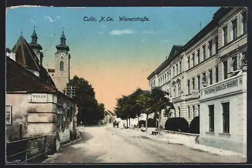 AK Tulln, Blick auf Wienerstrasse