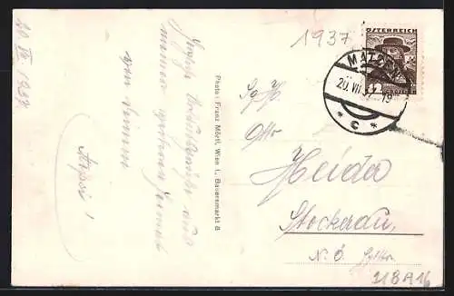 AK Matzen, Teilansicht, Schloss, Hauptstrasse, Oberschule