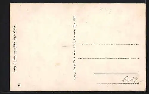 AK Aigen /O.-Oe., Partie im Bad