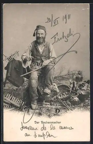 AK Ein Rechenmacher bei der Arbeit