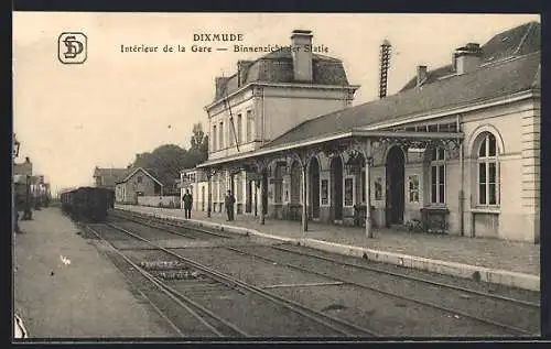 AK Dixmude, Intérieur de la Gare