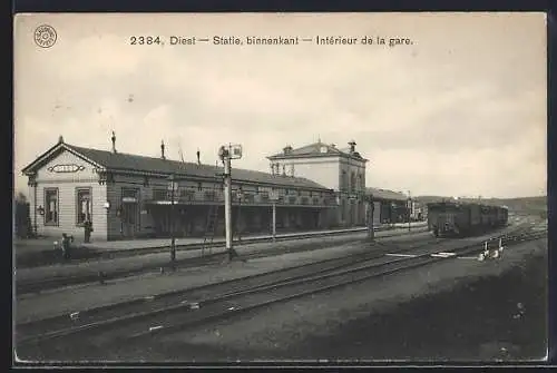 AK Diest, Intérieur de la gare