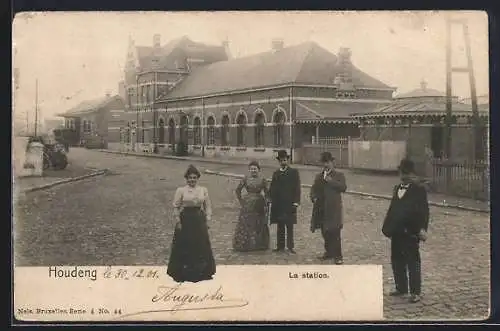 AK Houdeng, La station