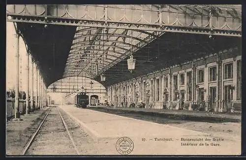 AK Turnhout, Intérieur de la Gare