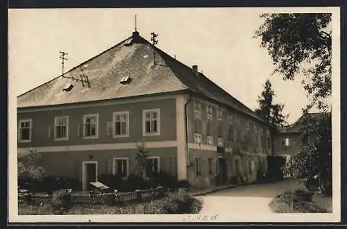 AK St. Veit /Kärnten, Partie am Gasthaus Lambert Neumüller
