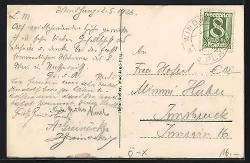 AK Windhaag b. Perg, Partie am Forsthaus