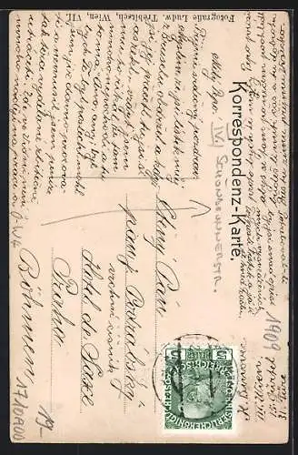 AK Wien, Genfer Verband, 10 jährig. Gründungsfest, Schönbrunnerstrasse