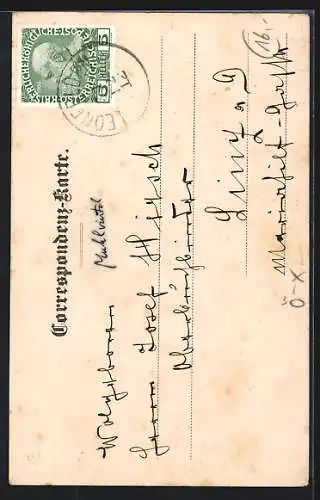 AK Vorderweissenbach /Ob.-Oester., Fürstlich Starhemberg`sches Forsthaus Sternwald