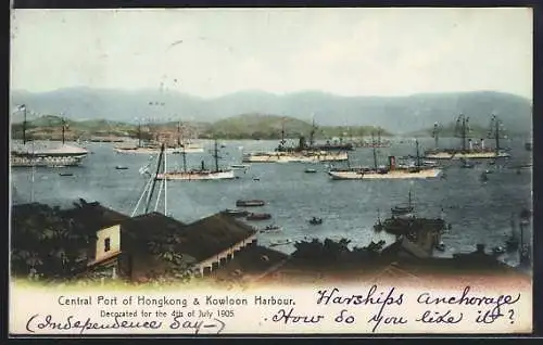 AK Hongkong, Central Port and Kowloon Harbour