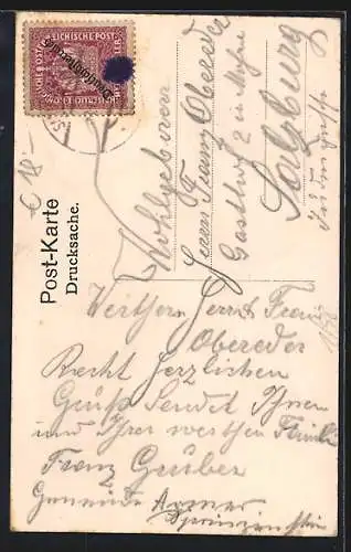 AK Sarleinsbach /O.-Ö., Sprinzenstein, Zöchbauer`s Gasthaus, das Schloss