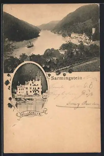 AK Sarmingstein, Villa Krager, Totalansicht
