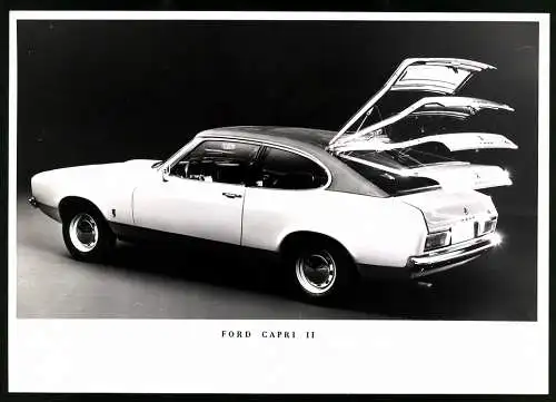 Fotografie Auto Ford Capri II, Schrägheck - Coupe, Werkfoto