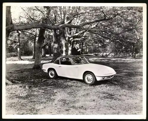 Fotografie Auto Lotus Elan 1600, Cabrio - Roadster mit Hardtop, Werkfoto, Grossformat 25 x 20cm