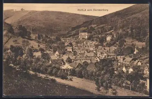 AK Ruhla, Blick vom Dornsenberg