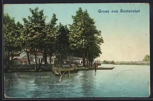 AK Berlin-Tegel, Gasthof Saatwinkel