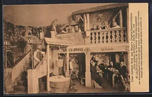 AK Berlin, Jägerstrasse 65, Meyer`s Original-Bauernschänke Zum groben Gottlieb