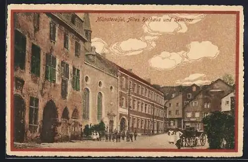 AK Münstereifel, Altes Rathaus und Seminar