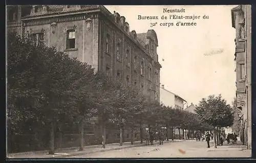 AK Neustadt /Weinstrasse, Bureaux de l`Etat-major du 32e corps d`armée