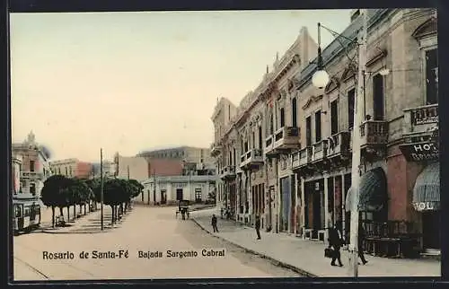 AK Rosario de Santa-Fé, Bajada Sargento Cabral