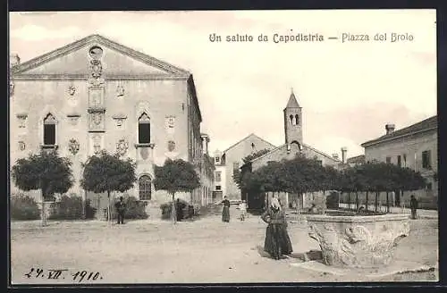 AK Capodistria / Koper, Piazza del Brolo