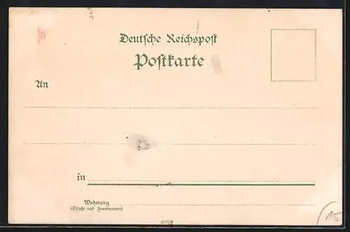 Lithographie Leipzig, Sächsisch-Thüringische Industrie- & Gewerbe-Ausstellung 1897, Gartenbauhalle, Trachten der Region