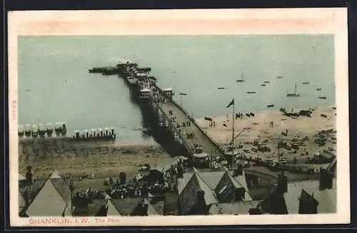 AK Shanklin /I. W., The Pier