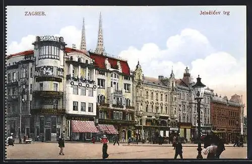 AK Zagreb, Jelacicev trg