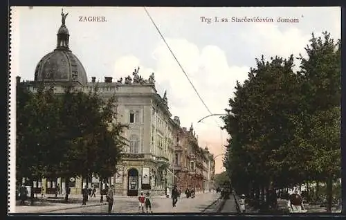 AK Zagreb, Trg I. sa Starcevicevim domom