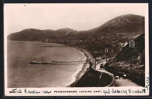 AK Penmaenmawr, Looking East